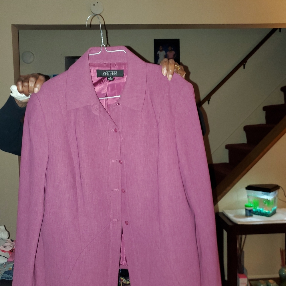 Dress Suit With Pink Skirt